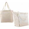 molti Borsa da yoga in 100% cotone con scomparto per tappetino da yoga, borsa sportiva e shopper