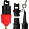 ULTECHNOVO Adattatore per Valvola Aria per Paddle Board, Gonfiaggio Rapido, Nailon | Resistente al Calore, Leggero, per Pompa ad Aria e Compressore, Accessorio per Sport Acquatici