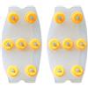 Generico Shoe Cleats for Snow and Ice, Clear Traction Grips, Shoe Spikes for Winter | Shoe Cleats for Snow and Ice, Clear Traction Grips, Winter Shoe Spikes, Ice Grippers for Boots, Hiking Walking Fishing