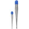 USHOBE 2 Pezzi Ago per Impiombatura Marina in Acciaio Inox, Argento | Strumento per Fili e Corde, Uso Nautico, Impugnatura Comoda, Infilaggio Preciso, Resistente alle Intemperie