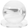 Zerodeko Palla da Allenamento per Biliardo, Allenatore Tecnica, Foro 18 MM | Design Trasparente, Vetro e Acrilico, Precisione di Pratica, per Principianti e Giocatori Professionisti