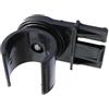 AJTUTUS Supporto per torcia elettrica per caschi da trekking | Caschi Accessori Luce Caschi Torcia Staffa di Montaggio Staffa Faro per Campeggio Escursionismo Ciclismo
