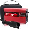 HYDTGZ Caricabatterie 48V 15A per Golf Cart Club Car | Caricabatterie Per Club Car Con Connettore Rotondo 3 Pin E Funzione Di Mantenimento Intelligente Trickle Charging