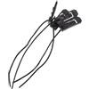 NUOBESTY 4 Pezzi Fermo Pinna per Tavola da Surf e Kayak, Base | Fissaggio per Coda, Mantiene Presa e Guida Stabile, Rotazione Facile, Curve Strette Precise