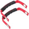HEMOTON Maniglia per Kayak Antiscivolo in PVC e Pp, Installazione Facile | Rosso, Design Ergonomico Resistente All'usura, Coppia da Montare, Accessori Utili per Barca e Canoa