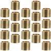 Alipis 20 Pezzi Fascetta per Stecca da Biliardo in Ottone Oro, Ricambio | Cue Stick e Biliardo, Leggero e Portatile, Design Elegante, Resistenza Agli Urti, Prestazioni Migliorate