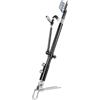 LRXFPIYF Reggicanna con Picchetto Anticorrosione | Struttura Telescopica Regolabile, Luminescente, Picchetto Reggi Canna, Nero, 2.4M