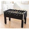 Galactic LKPO Tavolo da biliardino per adulti, 138,4 cm, tavoli da gioco di dimensioni standard con 4 palline, gioco da tavolo da calcio arcade in legno, per adolescenti, sala giochi al coperto, notte in famiglia