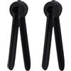 Yardwe 2 Pezzi Supporto per Foro di Mira Arco Compound Accessorio ABS Nero | Installazione Semplice, Formato Portatile, per Tiro L'arco, Accessorio Pratico, Colore Nero, ABS