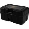 UKCOCO Scatola Portaoggetti per Punte Frecce, Multi-Scomparti ABS Nero | Arcieri All'aperto, Chiusura Sicura, Interno Spazioso, Organizer Portatile per Punte