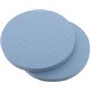 TOYANDONA 2 Pezzi Tappetino Yoga Rotondo Antiscivolo per Ginocchia e Gomiti | Tpe, Design Portatile per Esercizio e Uso fuori Casa, Stabilità Migliorata, Sollievo Articolare