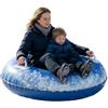 Generico Slitta da Neve Gonfiabile Rotonda Slitta Tubolare per Scivolo sulla Neve | Ciambella Neve per Bambini Adulti Uomo Donna per Bambini Ragazzi Ragazze Adulti Uomini Donne Famiglia Vacanze Giardino