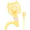 Generic Ventilatore portatile per passeggini Dispositivo di raffreddamento | Personal Desk Piccoli Ventilatori per Culle Biciclette Moto Scooter Per Bambini Sedile Posteriore Campeggio Viaggio Golf Cart