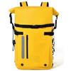 Fonowx Zaino con Chiusura a Rullo, Giallo, Giallo, 30 L | In PVC, Zaino da Outdoor, Catarifrangente, per Immersioni, Piscina, Subacquei, Nuotatori