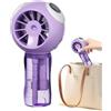 Generico Mist Fan Handheld - 4-Speed USB Rechargeable | Portable Cooling Fan | Built-In Mist Spray Function, 800mAh Rechargeable Battery, Four Adjustable Speed Levels, Lightweight Portable Design,