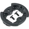 Besttoolifes Base di supporto per bici in lega di alluminio per Garmin 1050, colore | Corpo in lega di alluminio, viti in acciaio inox, costruzione, adatto per Garmin 1050, finitura nera