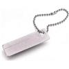 Generic Affilacoltelli portatile per affilare coltelli da esterno con catena portachiavi in pietra per accessori da pesca da campeggio, materiale Adamas resistente, strumento tascabile leggero