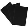 GLEAVI 3 Pezzi Toppa Riparazione Tavola SUP Rettangolare in PVC Nera | Kit per Riparazione Gonfiabili, Sigilla Perdite D'aria e Graffi, per Tavola Sup e Surf Gonfiabile