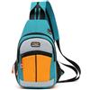 Generic Goxxas, zaino in tessuto Oxford, 32 x 20 x 10,9 cm, borsa a tracolla per viaggi, ciclismo, shopping, tracolla regolabile, design unisex, Verde, Medium