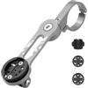 Pumixiy Supporto per computer in lega di alluminio da 32 mm | Lega di alluminio 304, rotazione a 360°, adatta a barre da 32 mm, bici elettrica MTB da strada, regolazione senza attrezzi