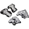 Bodyline Tris Protezioni E10 Skate - Set Protezioni Skate Con Ginocchiere, Gomitiere E Polsiere, Ideale Per Skateboard E Sport Su Ruote