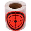 ULTECHNOVO Bersagli Adesivi da Tiro Fluorescente Rosso, Fogli Pratici | Applicazione Peel And Stick, Design a Schizzi e Segni Chiari, per Tiro al Bersaglio e Arco