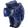 POPETPOP Caschetto Taekwondo Eva, Aperto, Ventilato, Leggero | Sparring e Competizione, Visibilità Massima, Cinturino Elastico Sotto Mento, Taglia