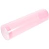 UKCOCO Tubo Porta Palline da Badminton Trasparente con Coperchio, Plastica, Rosa, Grande Capacità, per Palline da Tennis e Volani, Viaggio e Sport Indoor