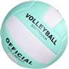 KTUXZCI Beach Volley per attività all'aperto | Pallone da,verde | resistente all'usura, dimensioni e dimensioni adatte per l'allenamento all'aperto e al chiuso