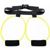 AsrMyjcx Cintura di Allenamento Fasce Palestra Resistenza Cinghia Glutei Cavigliere Imbottite Leggera Lattice Nylon Adatta per Attivazione Glutei Gambe Casa Palestra