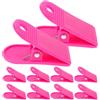 Zerodeko 12 Pezzi Clip di Arresto di Emergenza, Chiave | Plastica, Design , Compatta e Resistente, Installazione Semplice, Uso Quotidiano e Allenamento