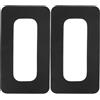 minkissy 2 Pezzi Connettore Pinna per Tavola da Surf 9 Pollici in PVC Nero | Tavola da Surf e Paddleboard, Installazione Semplice, Compatibilità Versatile, Accessorio per Sport Acquatici
