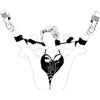 yilemeiyile 1 Paio di Cinture Cosplay Straps Yoga Set, Adatte per Donne - Pollici, NeroD6-7P28