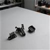 Besttoolifes Supporto per computer da bicicletta | Kit di montaggio per manubrio in lega di alluminio per Garmin Bryton, luce bici e adattatore per action camera
