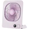 Ventilatore Cruise Display LED Portatile a Batteria | Ventilatore USB Per Scrivania E Camera Da per Interni Esterni Casa Scuola Picnic Viaggi