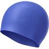 Generic 1 cuffia da nuoto in silicone elastico, cuffia antiscivolo per adulti