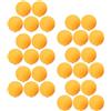 Cabilock 30 Pezzi Palline da Allenamento per Tennistavolo Perforate | Fori da 1, 3mm a 2mm, Tappo in Silicone Stabile, Leggere e Resistenti, per Competizioni e Gioco Ricreativo