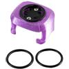 QuivyLivy Supporto per computer da bici brompton per Garmin Bryton Mio | Supporto sicuro in ABS stampato in 3D, senza oscillazioni, serie M/S/H, multicolore