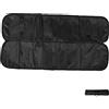 OKUMEYR Borsa Portatile per Pagaia Sup Zip e Maniglia, Nera | Epe Ventilato, Cinghie Interne Sicure, Tracolla Regolabile, per Trasporto Esterno e Kayak