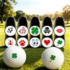 Generic 1 pennarello a forma di pallina da golf, materiale ispessito aggiornato per una marcatura durevole