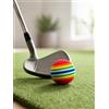 Generic Confezione da 8 palline da golf per allenamento indoor, attrezzatura per allenamento per trapani oscillanti, miglioramento della precisione e sviluppo delle abilità
