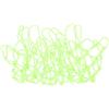 jojofuny Rete da Basket Sostitutiva in Nylon Pesante per Canestro Standard | Uso Esterno Scolastico, Effetto Fluorescente Solare, Verde Chiaro, per Canestro da Basket