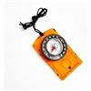Generic Bussola orienteering impermeabile, bussola portatile per auto, leggera, per escursionismo, campeggio, zaino in spalla, ideale per bambini e attrezzatura di sopravvivenza (arancione)
