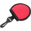 CLISPEED Custodia Protettiva per Palline da Golf, Pulizia, Neoprene Rosso | Design Gancio, Portatile per Golf, Protezione Multidirezionale, Adatta a Palline da Golf, Uso in Campo