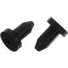 DEARMAMY 2 Pezzi Tappi di Scarico a Pressione per Kayak in Neoprene Nero | Ricambio per Pedalò e Barca da Pesca, Tenuta Forte, Durevole, senza Bave, Accessori per Acqua
