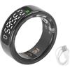 XUXHOU Smart Ring Monitor Cardiaco, Tracker Fitness Sonno Passi, Sport modalità Impermeabile 50M, per Uomo Donna