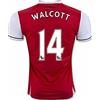 EVEKJSA-JERSEY 2016 2017 Arsenal 14 Theo Walcott casa calcio maglia in rosso per nuova stagione