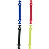 SHINEOFI 4 Pezzi Smorzatore lungo Racchetta da Tennis in Silicone | Installazione Semplice, Riduce Vibrazioni, Mantiene Stabilità, Accessorio per Giocatori Esperti