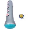 MAGICLULU Colonna da Boxe Gonfiabile 1,6m in PVC per Adulti | Tumbler Giocattolo, Uso in Casa e Palestra, Aiuta Agilità e Scarico Stress, Colore Casuale