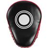 SAFIGLE Guanti da Boxe per Allenamento, Pad Curvo in PU Rosso | Design Precurvato Concavo, Cinque Slot per Dita, Polso Regolabile, per Muay Thai e Kickboxing